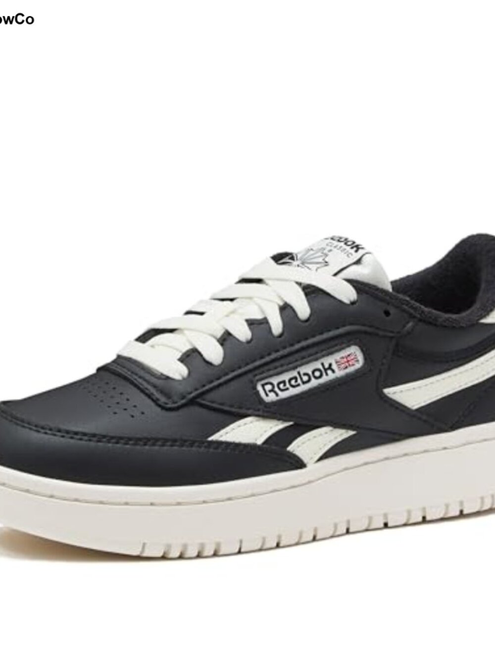 Leather Platform Tennis Sneakers - Lace Up Chunky Athletic Shoes